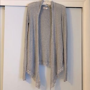 Hollister Hooded Grey Sweater